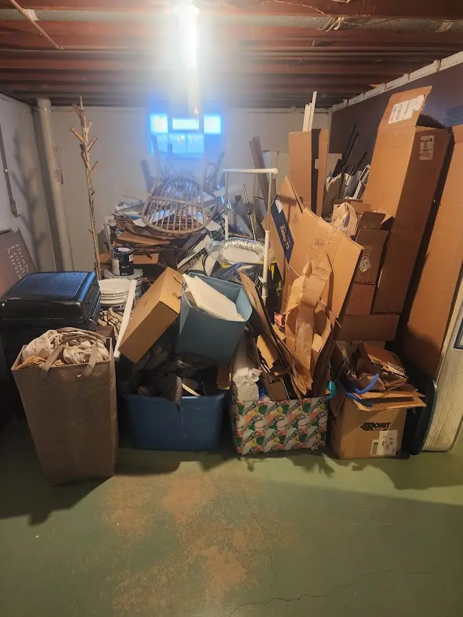 Roll-off dumpster container at job site for Construction Dumpster Rental in East Honolulu